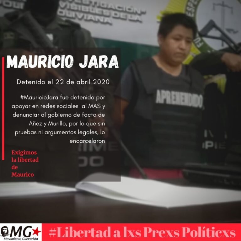 #LibertadPresxsPolíticxs #MauricoJara