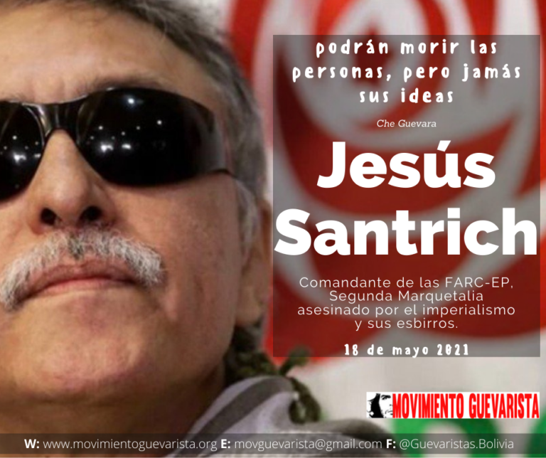 Santrich VIVE,la lucha sigue!!!