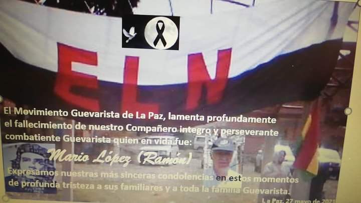 MG La Paz condolencia por la partida de nuestro querido c. Mario López