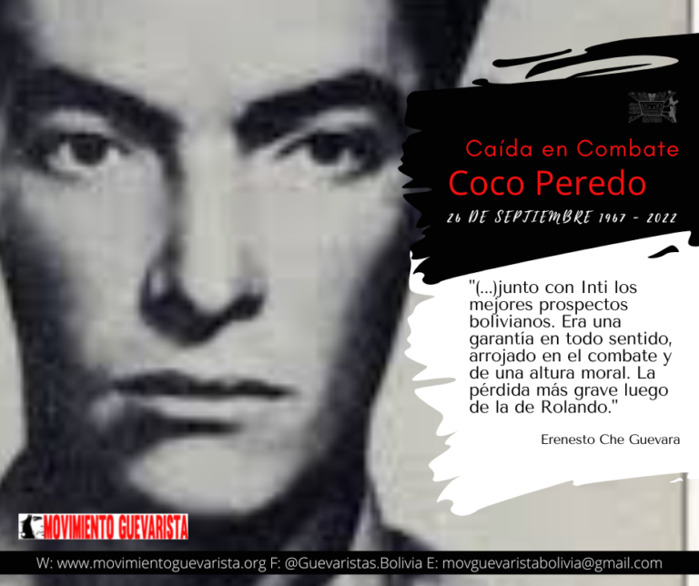 Homenaje a Coco Peredo