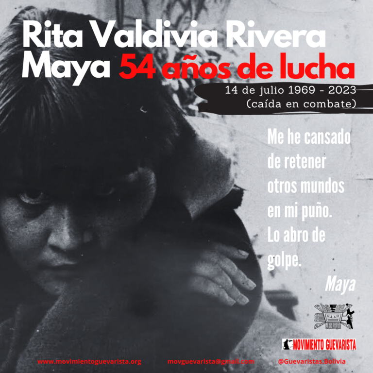 54 años de lucha: Maya Vive!!!
