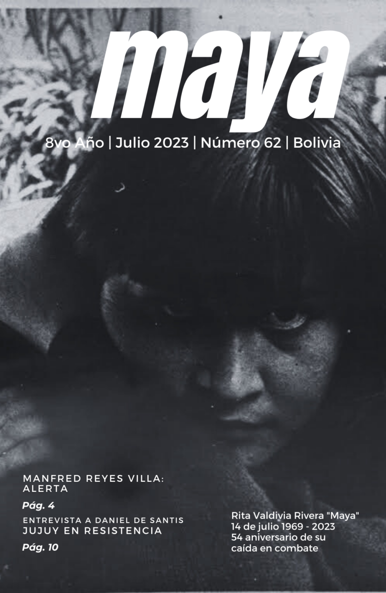 Revista Maya l Julio 2023 I Nº 62 I Movimiento Guevarista Bolivia