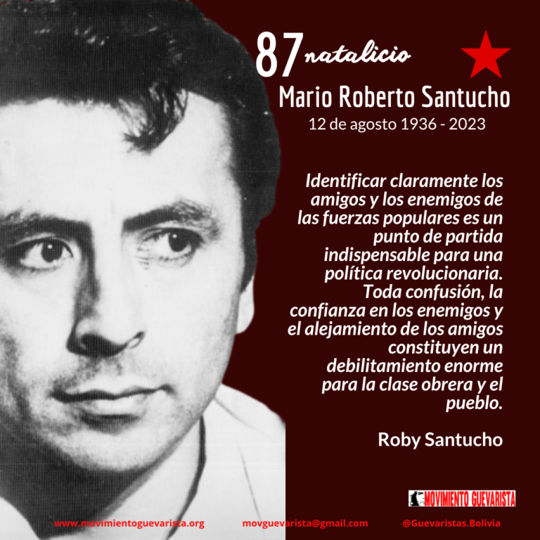 Homenaje a Mario Roberto Santucho en su natalicio 87