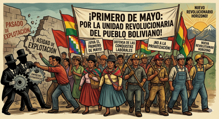 Primero de Mayo: Por la unidad revolucionaria del pueblo boliviano